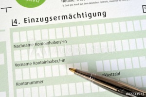 Lastschrifteinzug